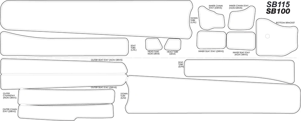 Yeti sb100 frame protection new arrivals