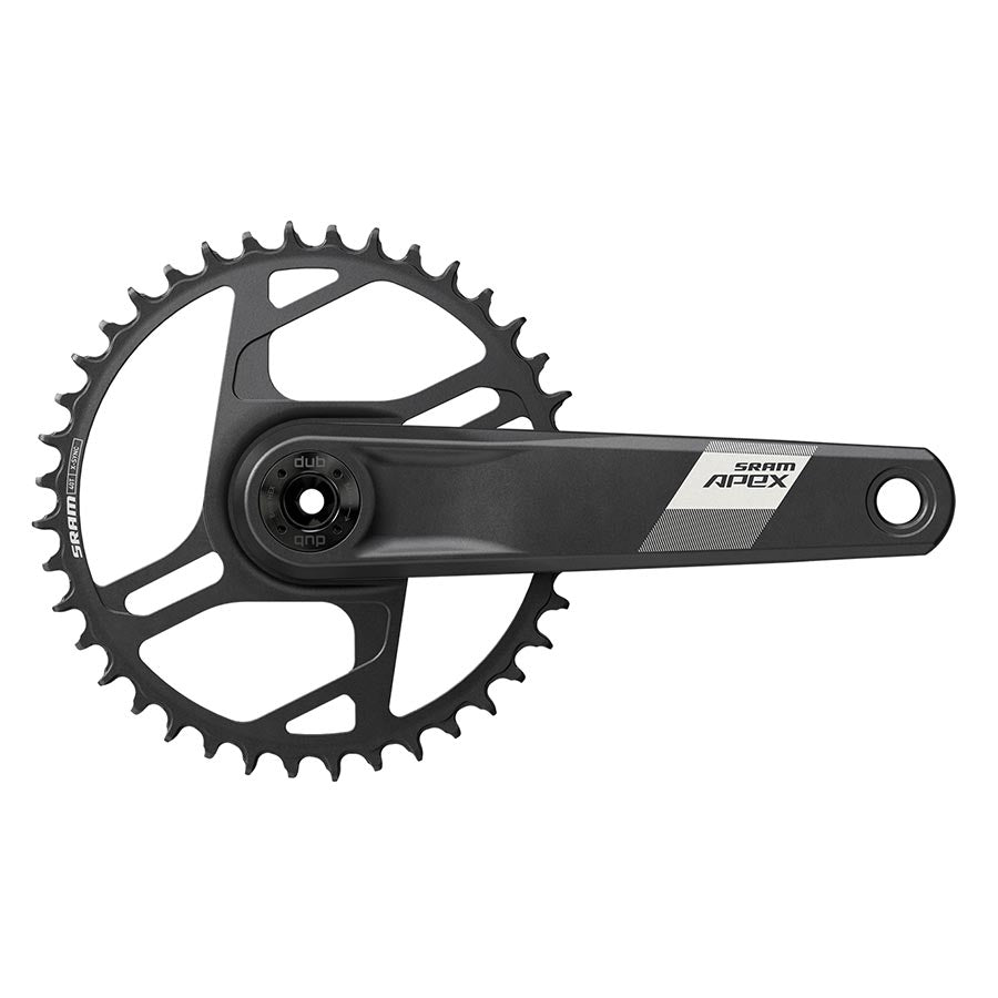 SRAM Apex 1 Wide Crankset - 170mm 12-Speed 40t Direct Mount DUB Spindle  Interface BLK D1