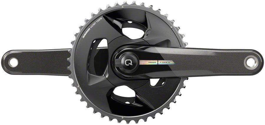 SRAM Force AXS Wide Power Meter Crankset - 165mm 2x 12-Speed 43/30t 94 BCD  DUB Spindle Interface Iridescent Gray D2