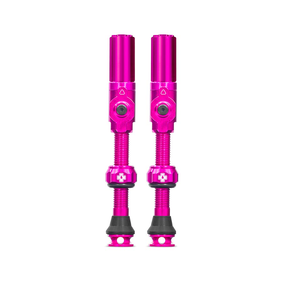 Muc-Off Big Bore Lite Tubeless Valve 75mm Pair - Pink