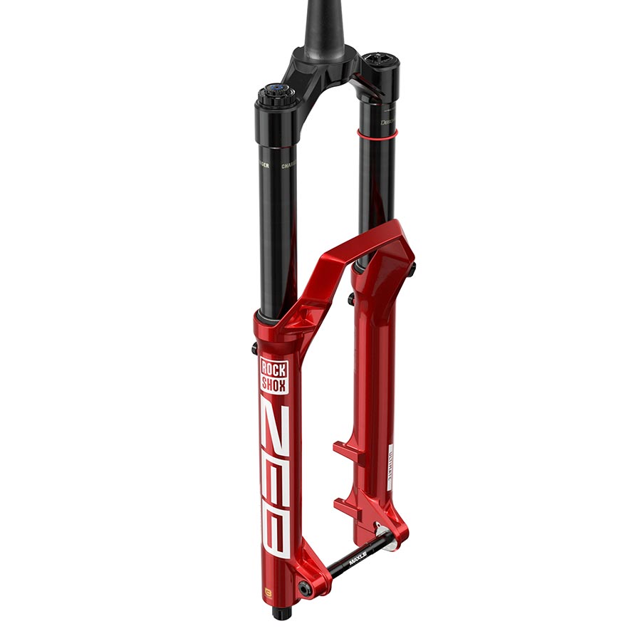 RockShox ZEB Ultimate Charger 3.1 RC2 Suspension Fork - 27.5" 180 mm 15 x 110 mm 44 mm Offset Red A3