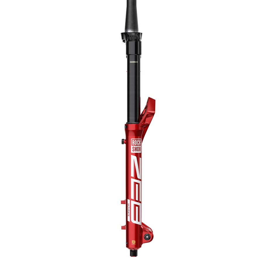 RockShox ZEB Ultimate Charger 3.1 RC2 Suspension Fork - 27.5" 170 mm 15 x 110 mm 44 mm Offset Red A3