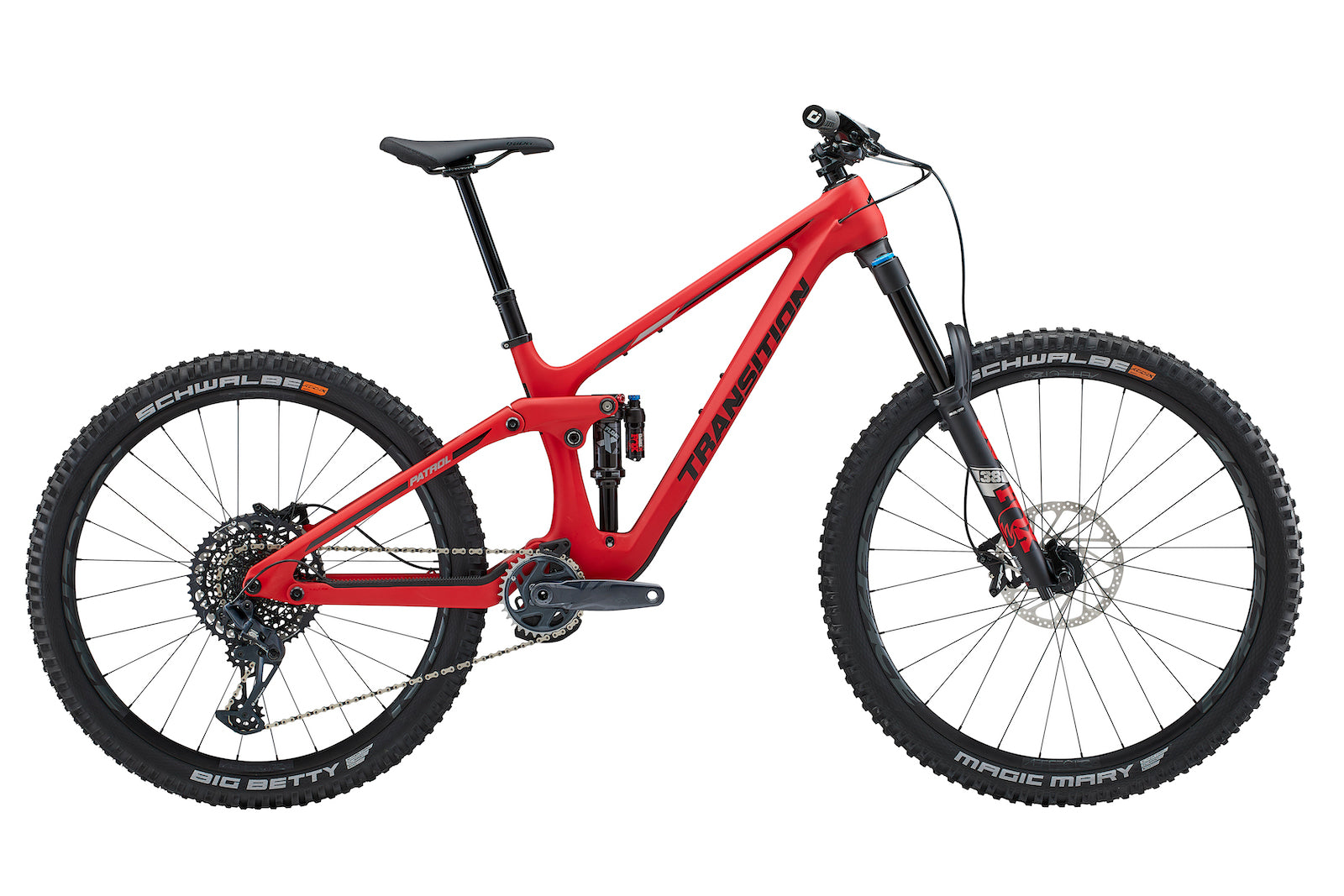 Transition Patrol Carbon GX Bonfire Red