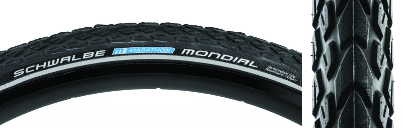 Schwalbe Marathon Mondial Tire - 26 x 2 Clincher Wire BLK RaceGuard Endurance