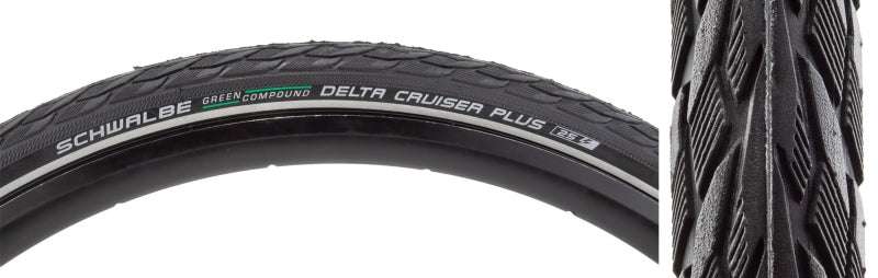 Schwalbe Delta Cruiser+ Active Twin PG 26x1.75 Standard Tire