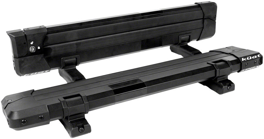 Kuat Switch Clamshell Flip Down Ski Rack - 4 Ski Black