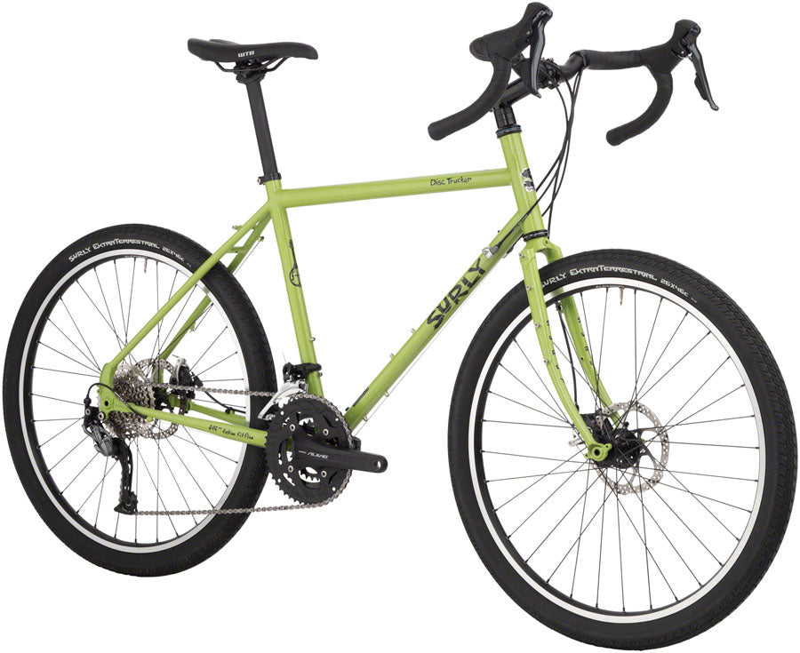 Surly Disc Trucker Bike - 26" Steel Pea Lime Soup 42cm