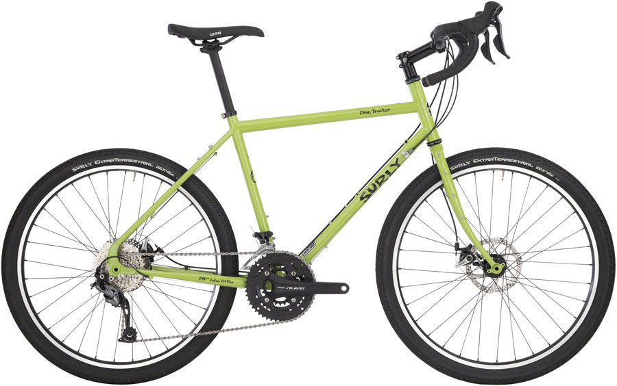 Surly Disc Trucker Bike - 26" Steel Pea Lime Soup 42cm