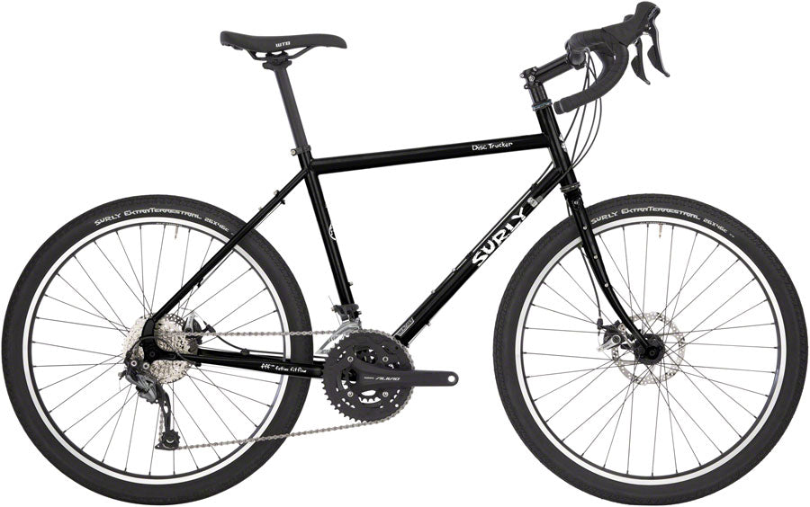 Surly Disc Trucker Bike - 700c Steel Hi-Viz Black 62cm