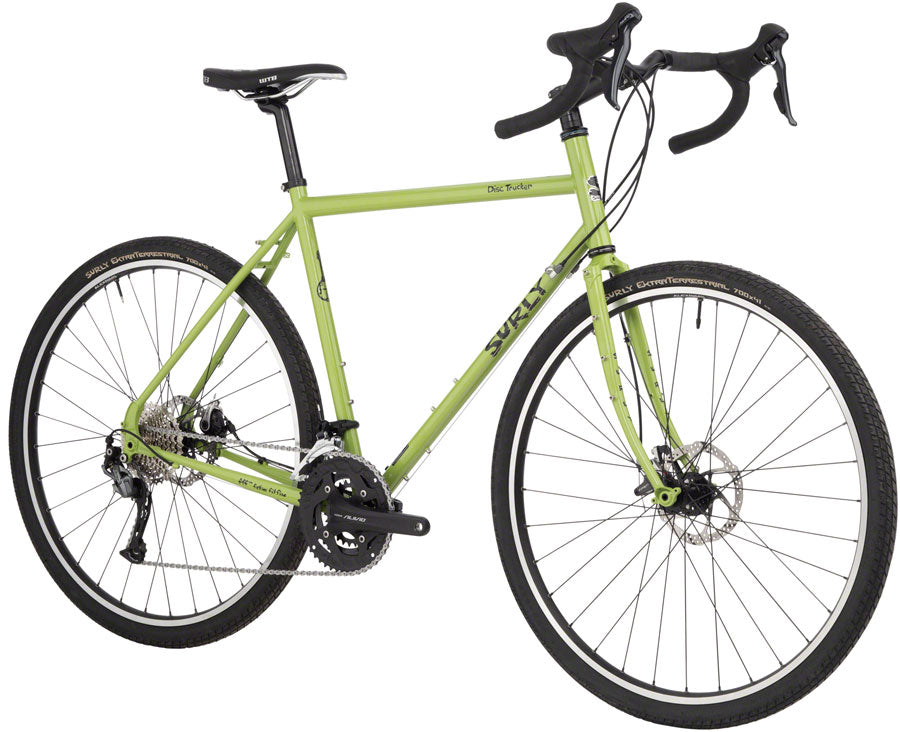 Surly Disc Trucker Bike - 700c Steel Pea Lime Soup 56cm