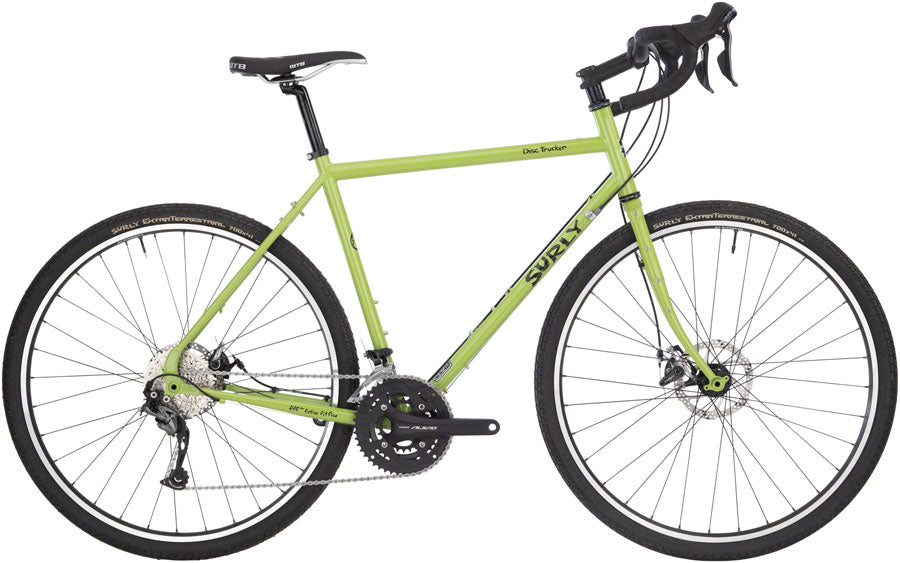 Surly Disc Trucker Bike - 700c Steel Pea Lime Soup 56cm