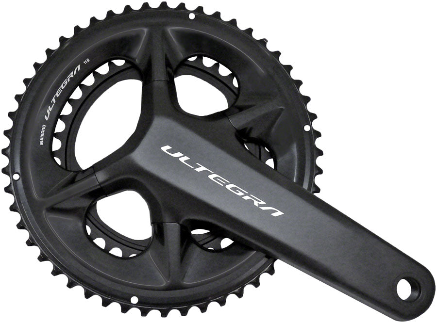 Shimano Ultegra FC-08 Crankset - 175mm 11-Speed 50/34t 110 Asymmetric BCD Hollowtech II Spindle Interface BLK