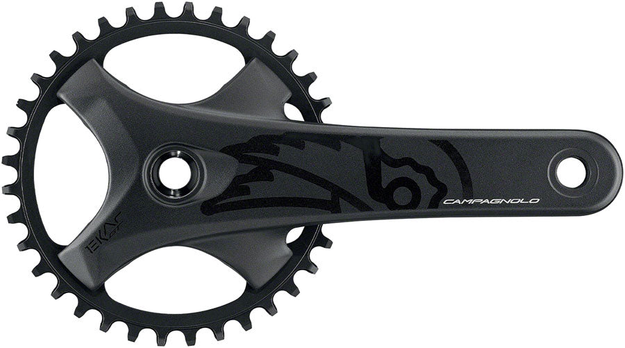 Campagnolo EKAR GT Crankset - 170mm 13-Speed 40t 123mm BCD Campagnolo Ultra-Torque Spindle Interface BLK