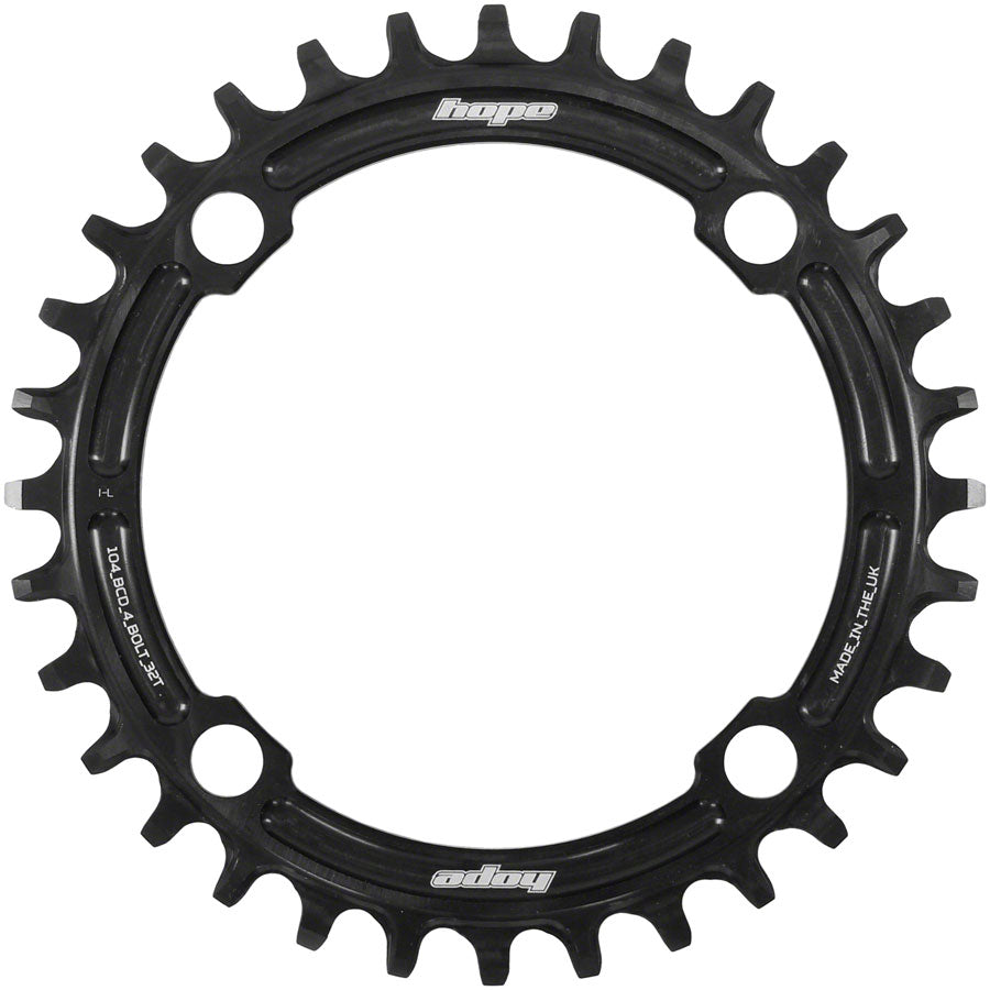 Hope Retainer Chainring - 32t 104 BCD R22 Black