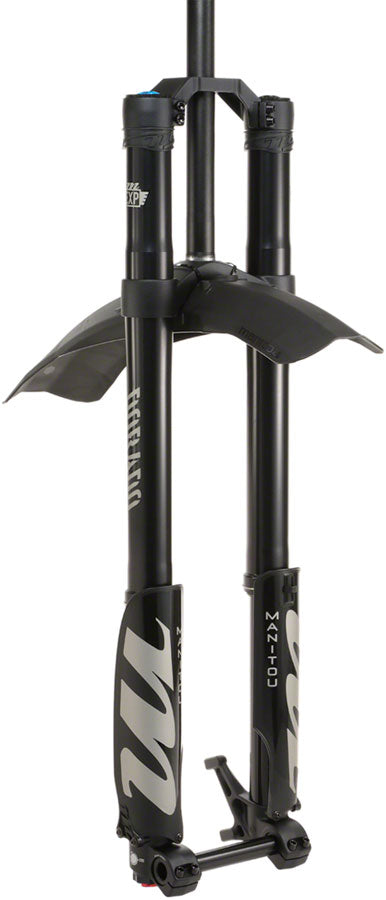 Manitou Dorado Expert Suspension Fork - 29" 203 mm 20 x 110 mm 57 mm Offset Straight Steerer BLK Gen 2