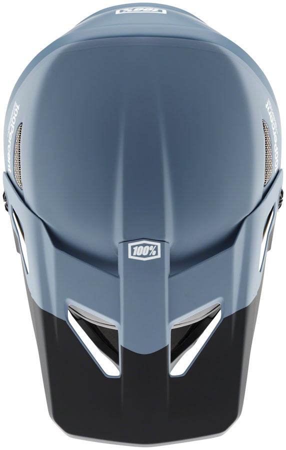 100% Status Full Face Helmet - Drop/Steel Blue X-Large