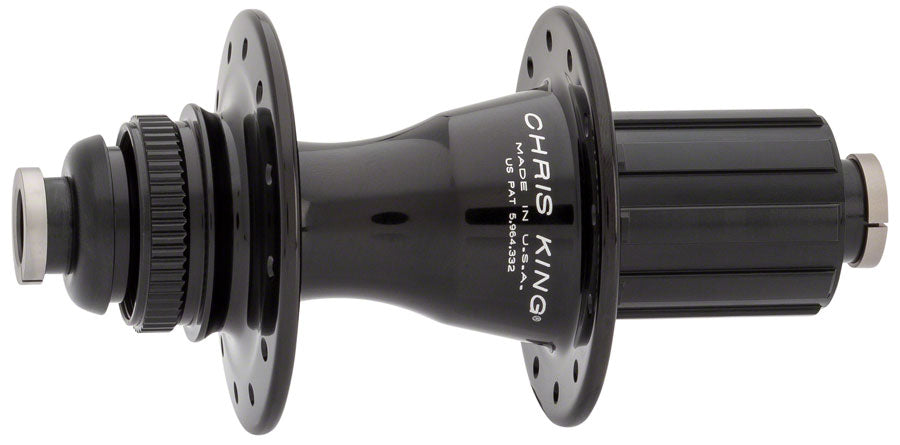 Chris King R45D Rear Hub - 12 x 142mm Center-Lock HG 11 Road Black 24H