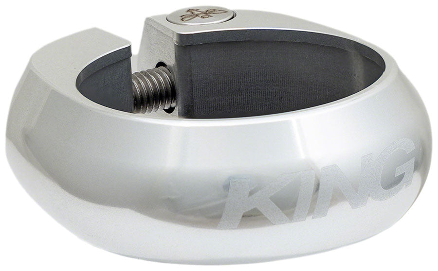 Chris King Seatpost Clamp - 34.9mm Silver