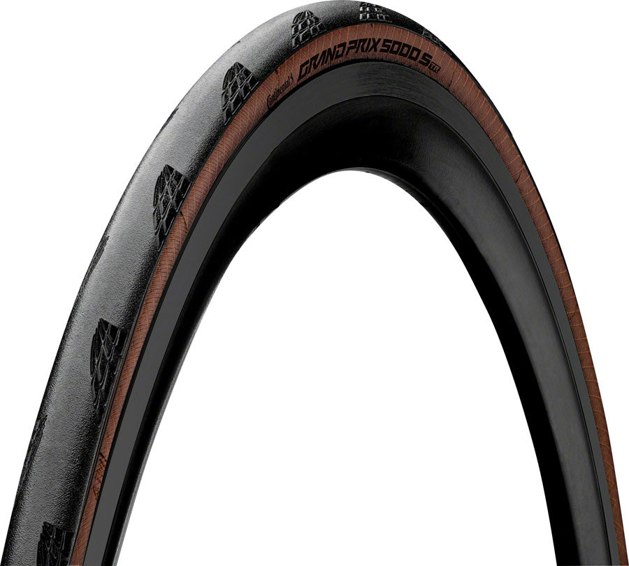 Continental Grand Prix 5000 S TR Tire - 650b x 32 Tubeless Folding BLK/Transparent BLKChili Vectran Breaker LazerGrip ACT