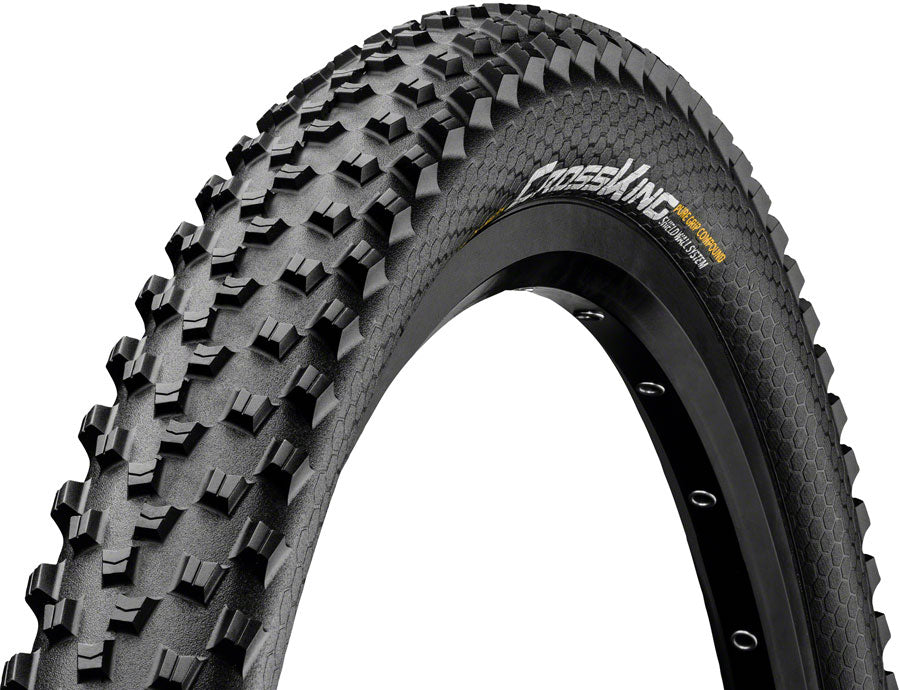 Continental Cross King Tire - 26 x 2.20 Tubeless Folding BLK PureGrip ShieldWall System E25