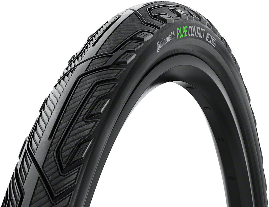 Continental Pure Contact Tire - 700 x 55 Clincher Folding BLK/Graphite Reflex Vectran / PolyX Breaker E50