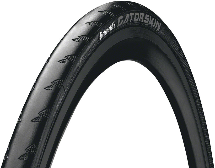 Continental Gatorskin Tire - 700 x 25 Clincher Folding BLK PolyX Breaker BLKEdition