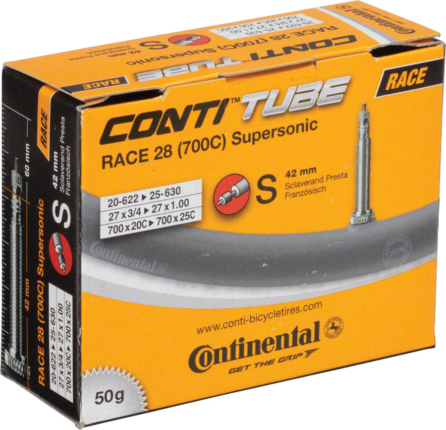 Continental Supersonic Tube - 700 x 20 - 25mm 42mm Presta Valve