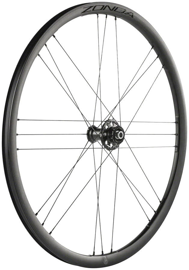 Campagnolo Zonda GT Front Wheel - 700c 12 x 100mm Center-Lock 2-Way Fit BLK