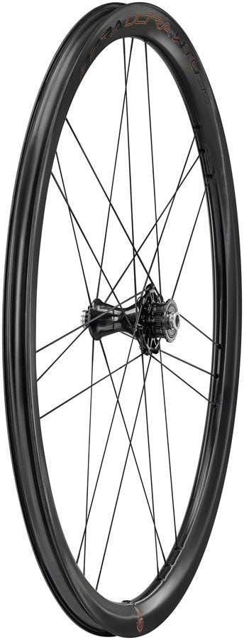 Campagnolo Bora Ultra WTO 35 C23 Front Wheel - 700c 12 x 100mm Center-Lock 2-Way Fit Carbon