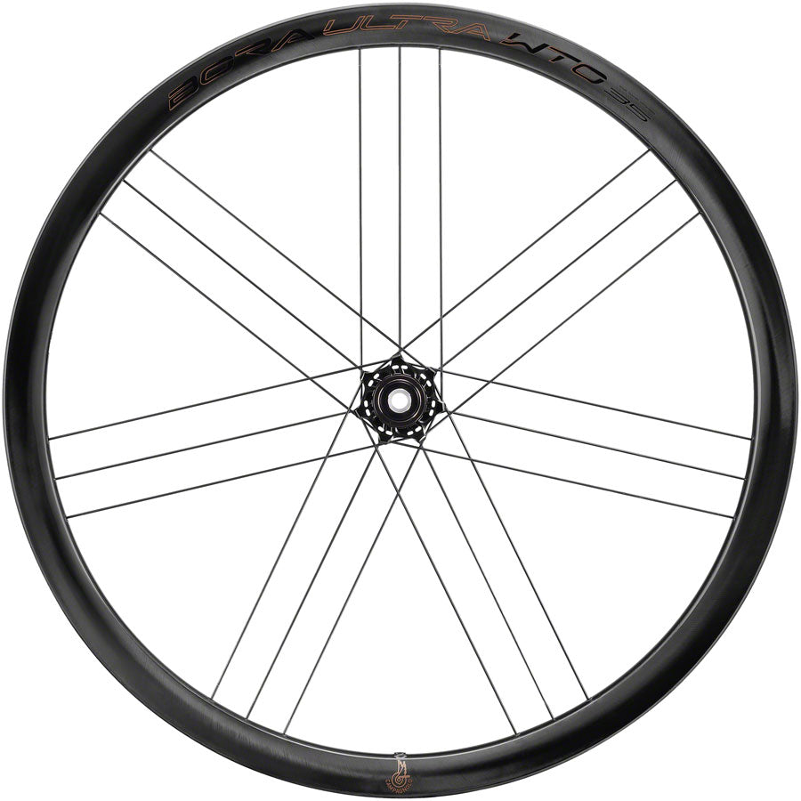 Campagnolo Bora Ultra WTO 35 C23 Front Wheel - 700c 12 x 100mm Center-Lock 2-Way Fit Carbon