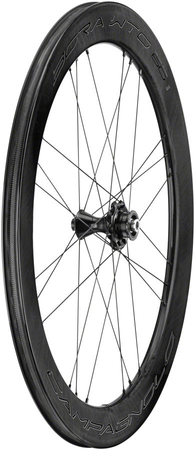 Campagnolo Bora WTO 60 Front Wheel - 700 12 x 100mm Center-Lock Dark Label