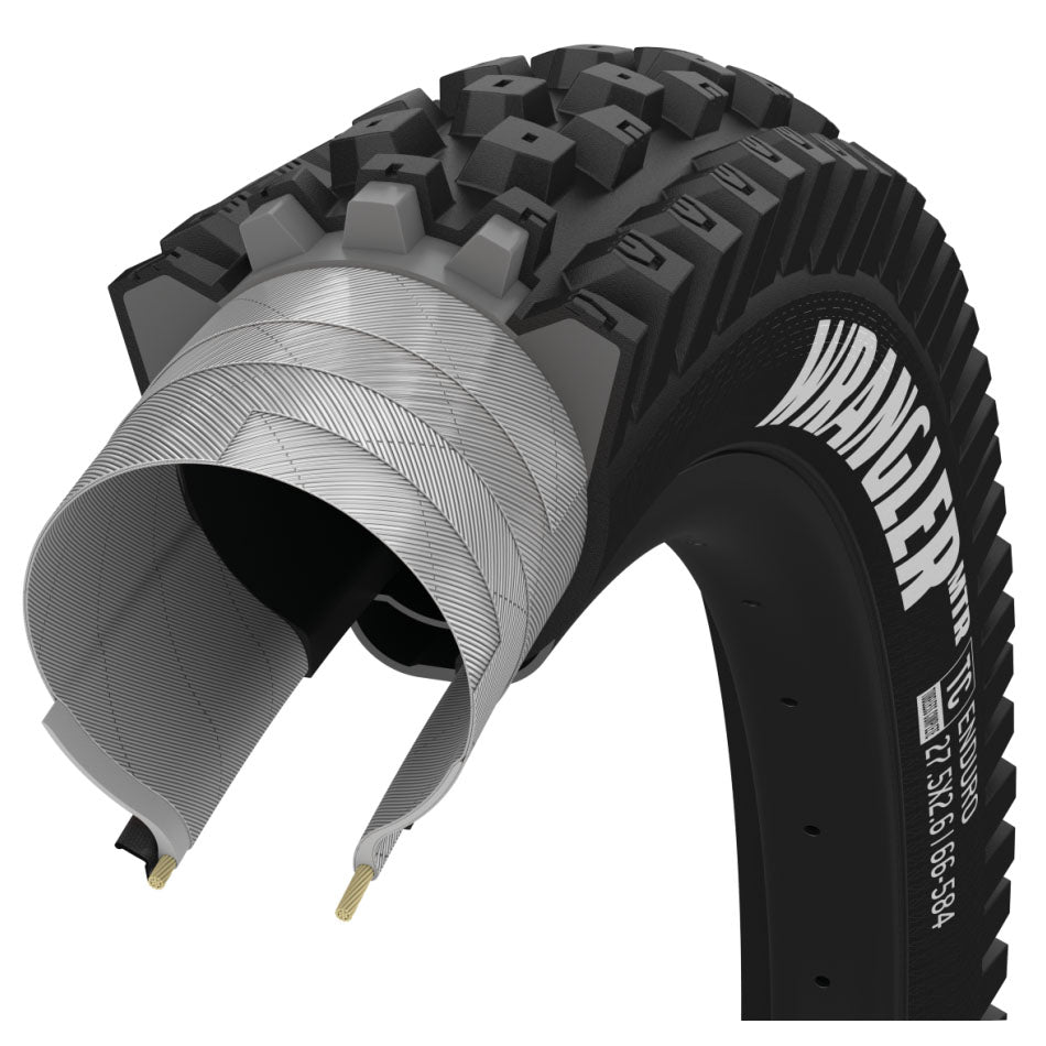 Goodyear Wrangler MTR Enduro Tubeless 27.5"x2.6" Black