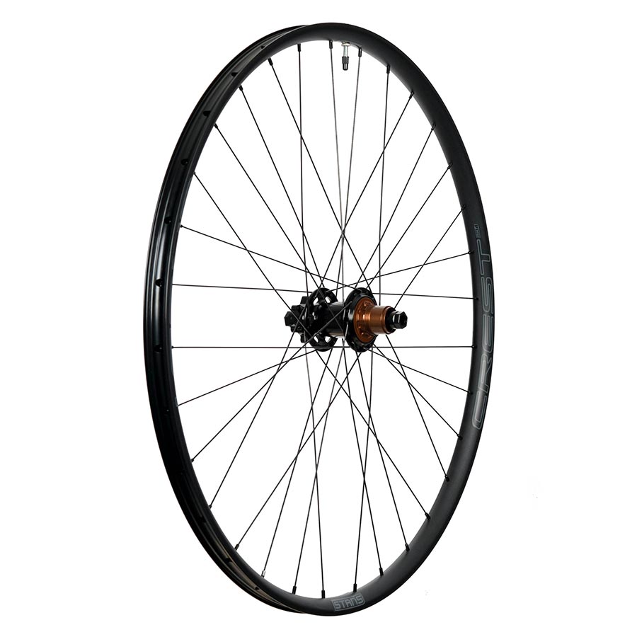 Stans No Tubes Crest MK4 Wheel Rear 27.5 / 584 Holes: 32 12mm TA 148mm Disc IS 6-bolt Shimano Micro Spline