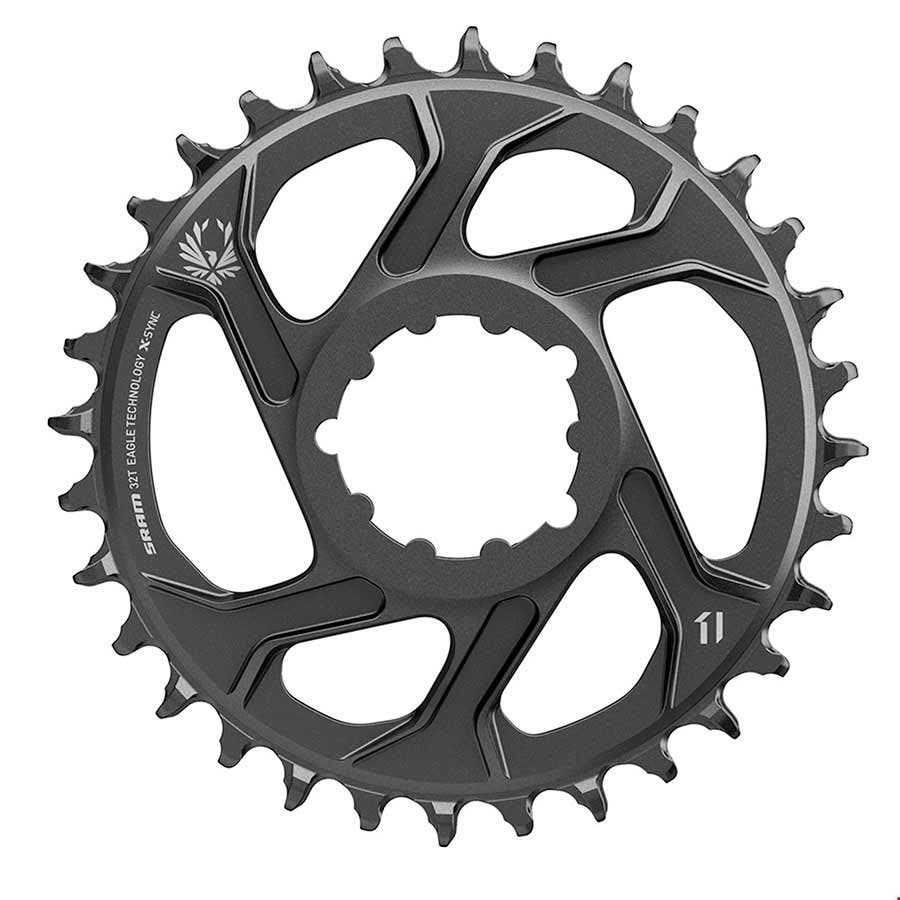 SRAM X-SYNC 2 SL XX1 Eagle Lunar Grey 6mm Chainring Teeth: 30 Speed: 12 BCD: Direct Mount Single Alloy Grey