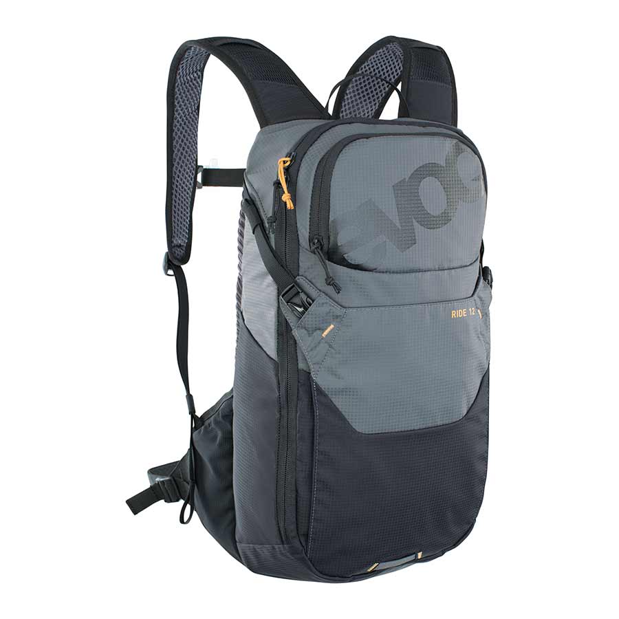 EVOC Ride 12 Hydration Bag Volume: 12L Bladder: Included (2L) Carbon/Grey