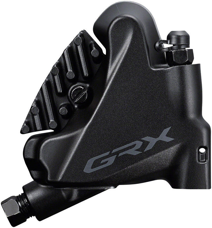 Shimano GRX ST-RX400/BR-RX400 Hydraulic Disc Brake Brake/Shift Lever - Right 10-Speed Flat Mount Finned Resin Pads BLK