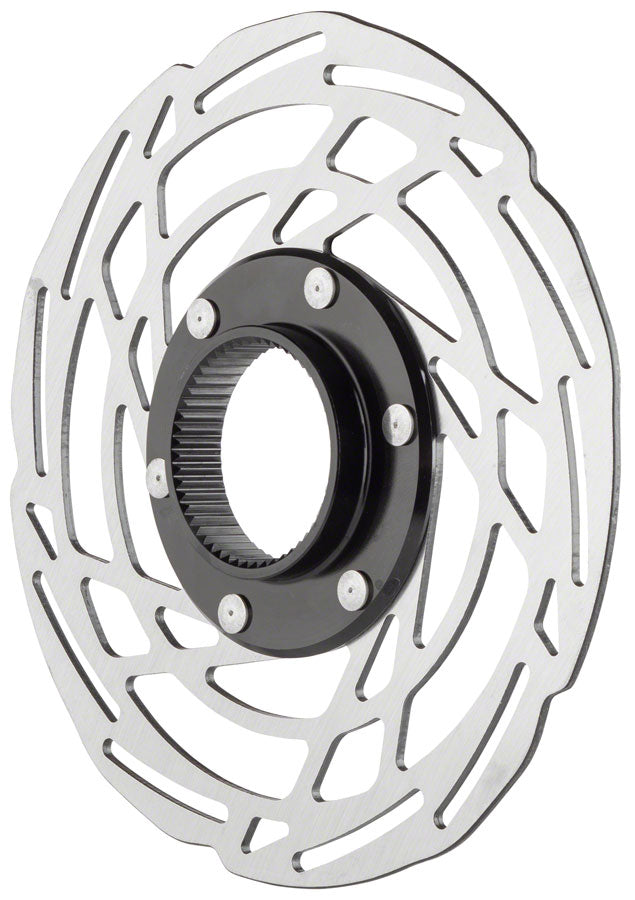 Jagwire Sport SR1 Disc Brake Rotor - 203mm Center Lock Silver