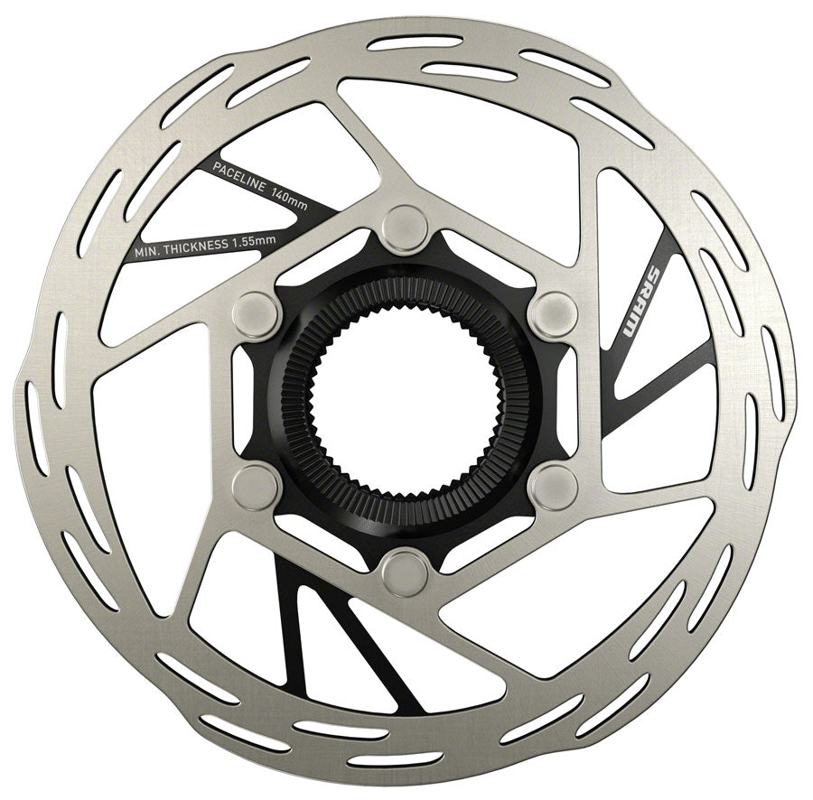 SRAM Paceline Disc Brake Rotor 140mm CenterLock Silver/Black