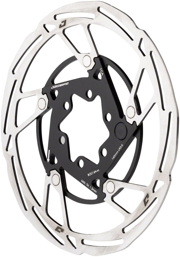 Jagwire Pro LR2-E Ebike Disc Brake Rotor Magnet - 160mm 6-Bolt Silver/BLK