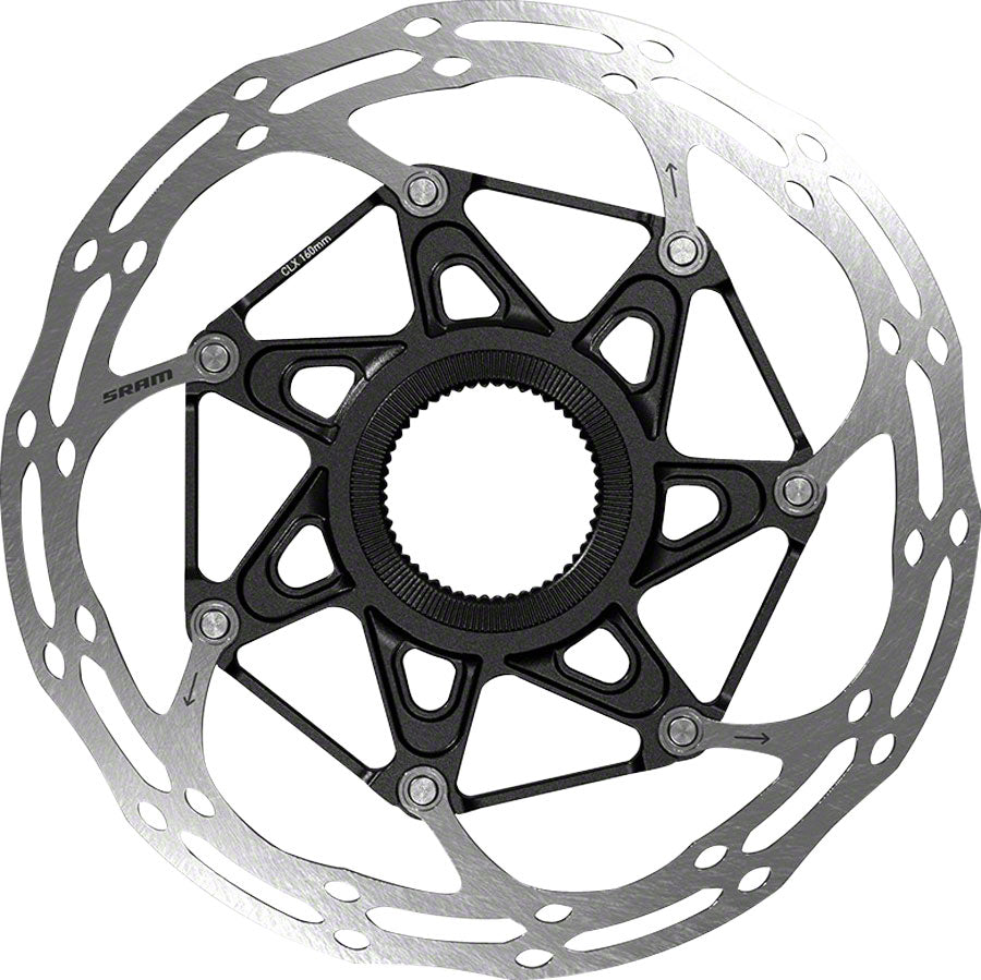 SRAM CenterLine X Disc Brake Rotor - 140mm Center Lock Silver/Black