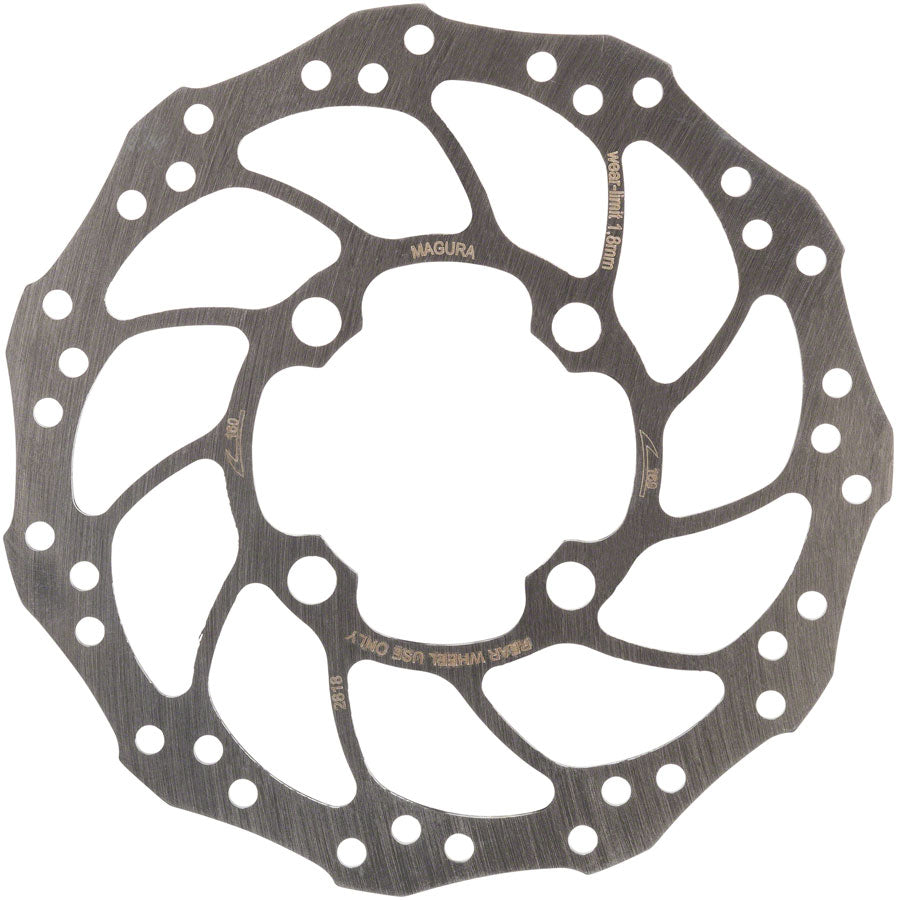 Magura Storm Rohloff Disc Brake Rotor - 160mm 4-Bolt Silver