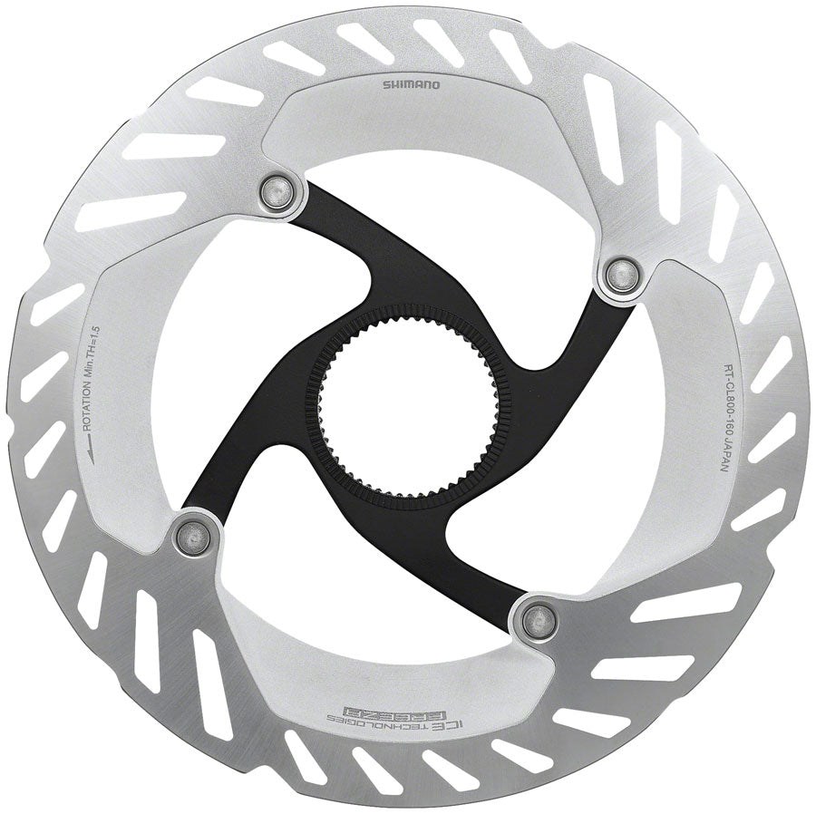 Shimano GRX RT-CL800 S Disc Brake Rotor Lockring - 160mm CenterLock Silver