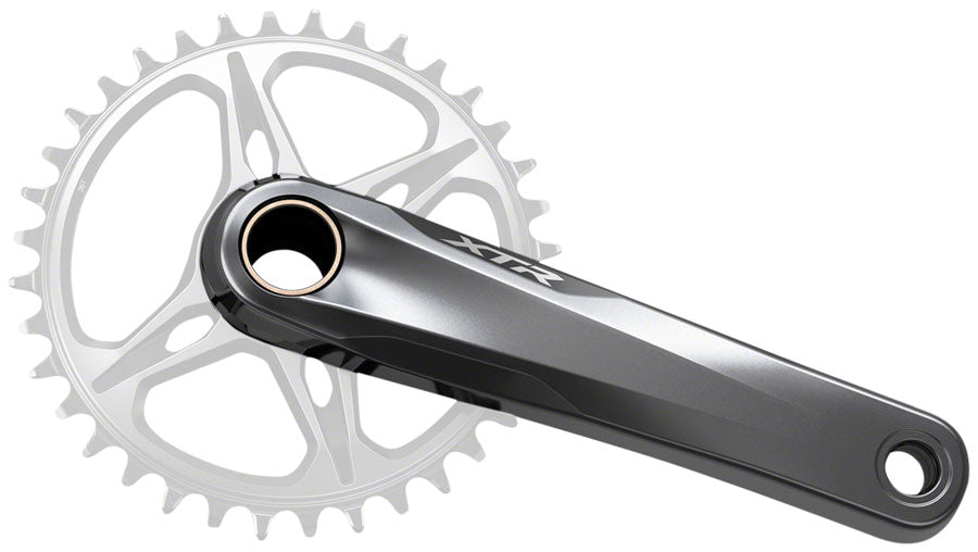 Shimano XTR FC-M9120 Crankset - 175mm 12-Speed 1x Direct Mount Hollowtech II Spindle Interface Gray