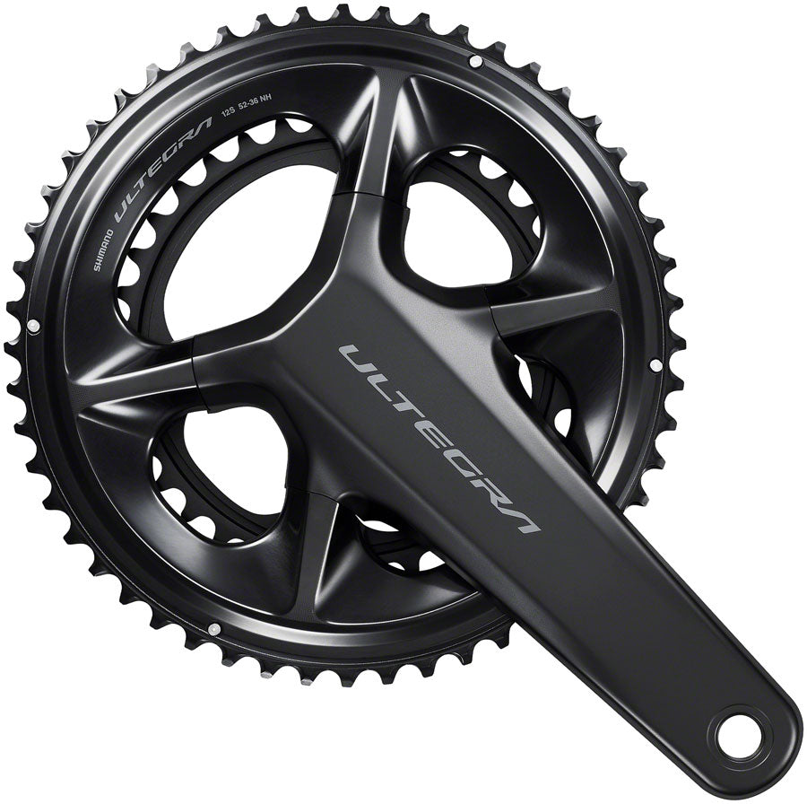 Shimano Ultegra FC-R8100 Crankset - 172.5mm 12-Speed 52/36t Hollowtech II Spindle Interface BLK