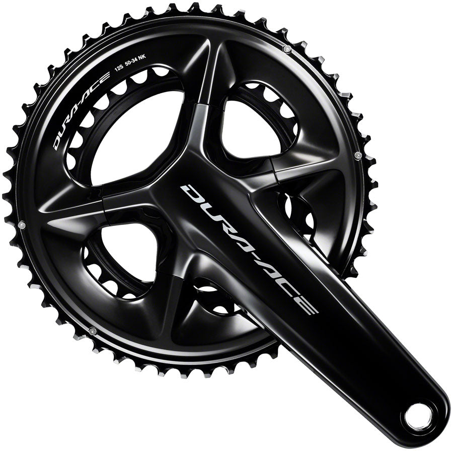 Shimano Dura-Ace FC-R9200 Crankset - 165mm 12-Speed 50/34t Hollowtech II Spindle Interface BLK