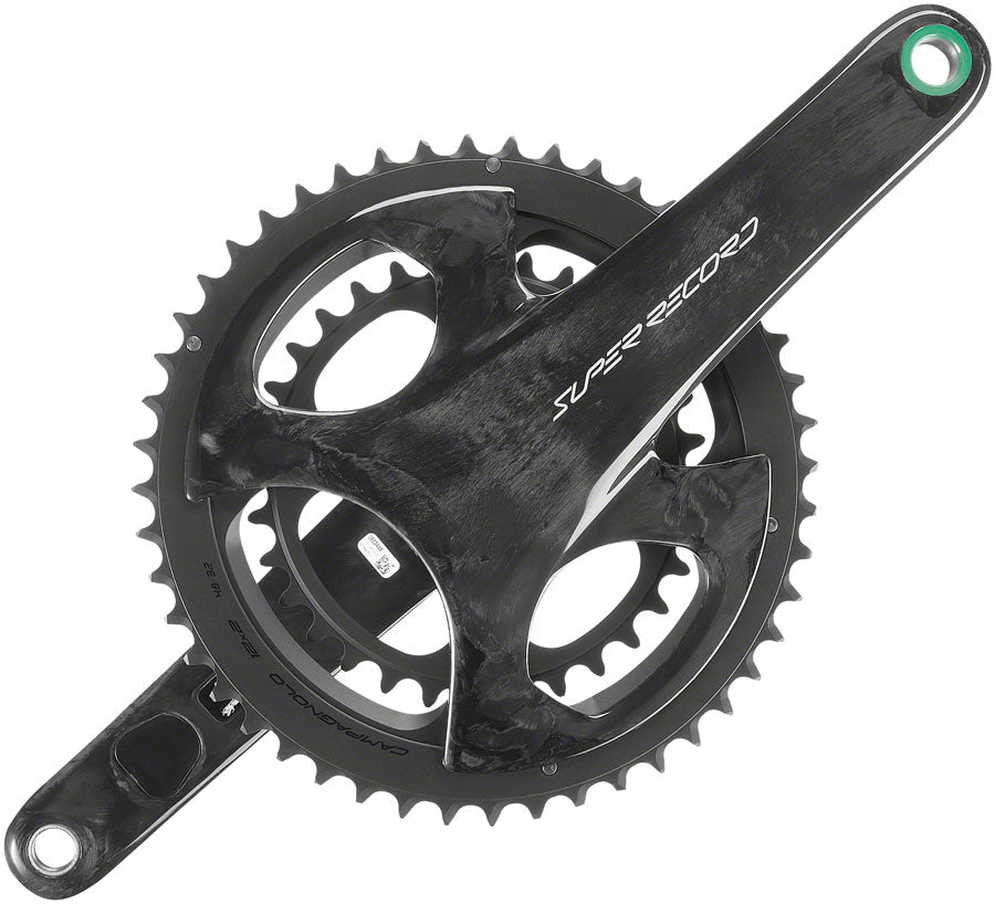 Campagnolo Super Record Wireless Crankset - 175mm 12-Speed 45/29t Campy 121/88 Asym BCD Ultra Torque Spindle Carbon