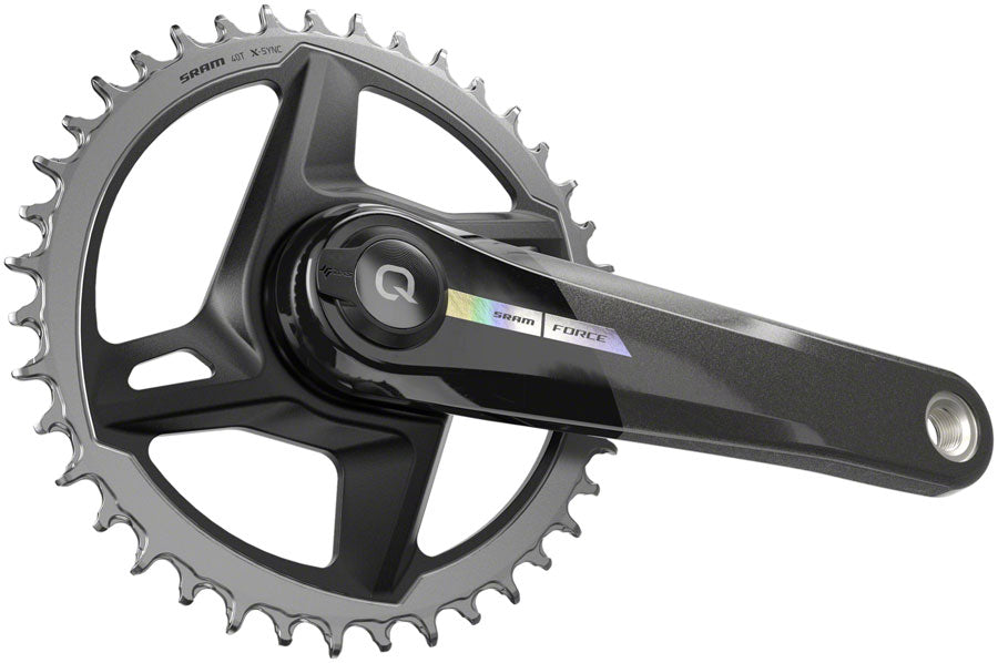 SRAM Force 1 AXS Wide Power Meter Crankset - 165mm 12-Speed 40t Direct  Mount DUB Spindle Interface Iridescent Gray D2