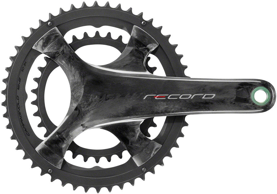 Campagnolo Record Crankset Speed: 12 Spindle: 25mm BCD: 112/145 36/52 UltraTorque 170mm Carbon Road Disc