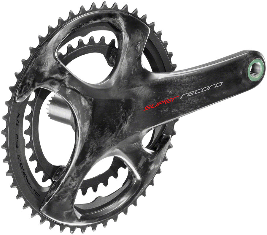 Campagnolo Super Record Crankset - 175mm 12-Speed 53/39t 112/146 Asymmetric BCD Campagnolo Ultra-Torque Spindle Interface Carbon