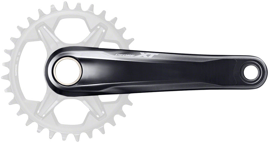 Shimano DEORE XT FC-M8130-1 Crankset - 175mm 12-Speed Direct Mount Hollowtech II Spindle Interface BLK